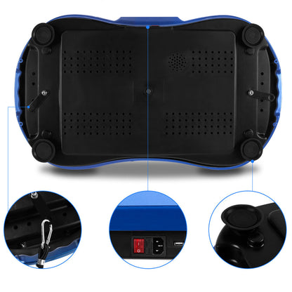 bigzzia Vibration Platform with Rope Skipping, Whole Body Workout Vibration Fitness Platform Massage Machine for Home Training and Shaping, 99 Levels